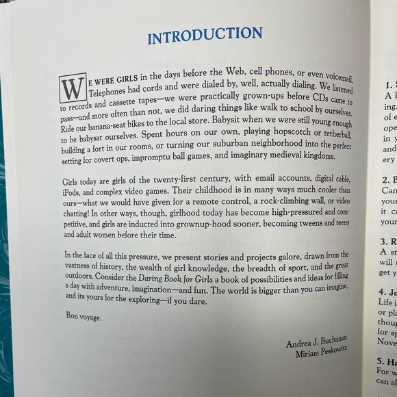 The Daring Book for Girls - Picture 1 of 4